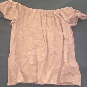 Kendall & Kylie Off the Shoulder Top